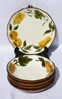 Stangl - SCULPTURED FRUIT - Set of 5 - 5 1/2" FRUIT BOWLS & 6" BREAD PLATE
