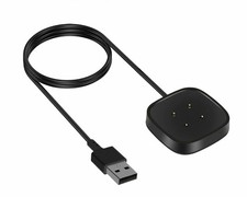 3ft Cable Cord Charger for Fitbit Versa 4 / Sense 2 USB Charging Dock Station