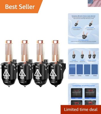 Adventurer 5M Series 3D Printer Nozzle Assembly, 3S Quick-Detachable Nozzle,M...