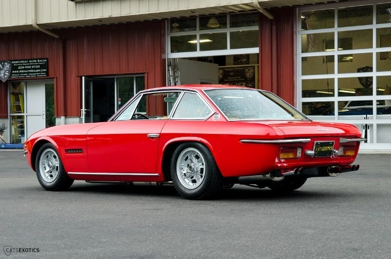 The Lamborghini's sleek profile still stops traffic today.