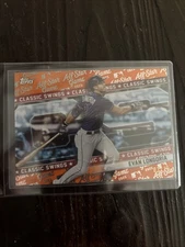 2025 Topps All-Star Game Evan Longoria Classic Swings Insert #CS-10 Orange 11/25