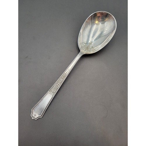 1847 Rogers Bros Ancestral Flatware Silverware Silver plated Casserole Spoon - Picture 8 of 8