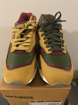 New Balance 1500 Tan Olive Red Size