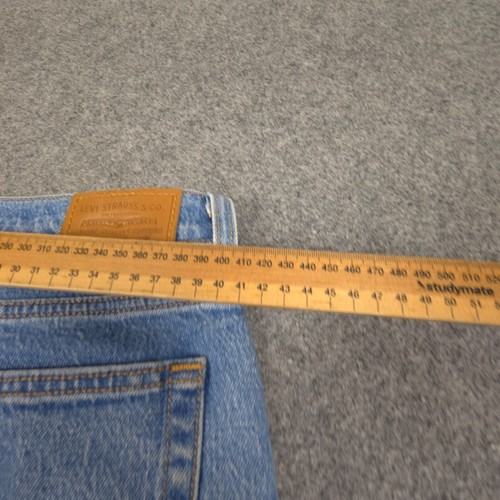 Levis Jeans Womens 30 blue Denim Wedgie Straight BIG E Button Fly Size 30x27 - 第 11/13 張圖片