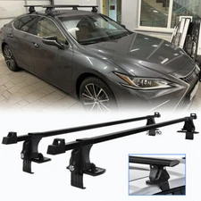 For LEXUS ES 300 350 54" Bare Roof Rack Cross Bar Luggage Carrier Cargo w/ Lock