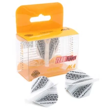 CUESOUL TERO AK4 Dart Flights Standard Shape-Silver and Black