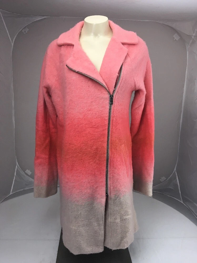 Ombre wool cheap coat