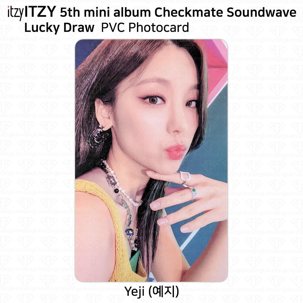 ITZY 5th Mini Album Checkmate Official Photocard Withmuu Lucky Draw Polaroid