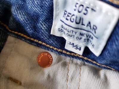 MADE in JAPAN LVC LEVI'S 505 Selvedge 