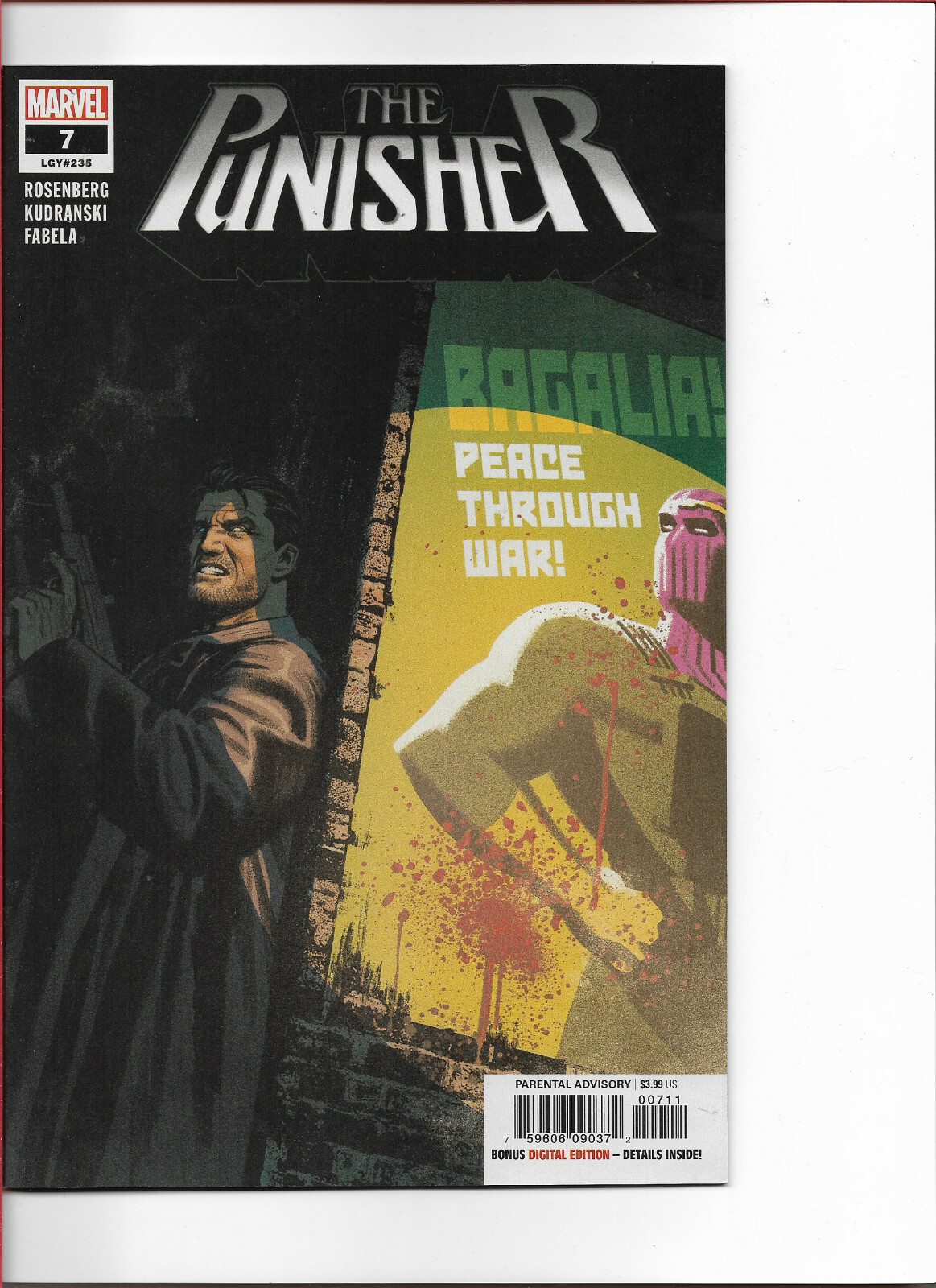 PUNISHER (2018) #7 - Back Issue