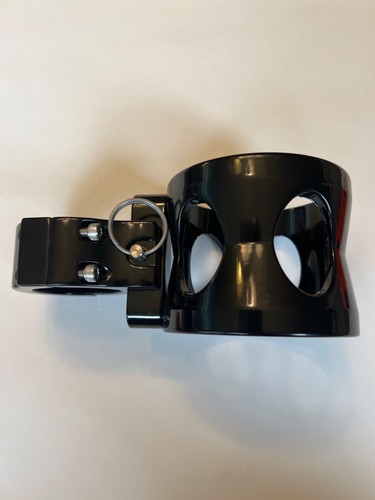 Eddie Motorsports Fire Extinguisher Bracket - Black Aluminum Anodized