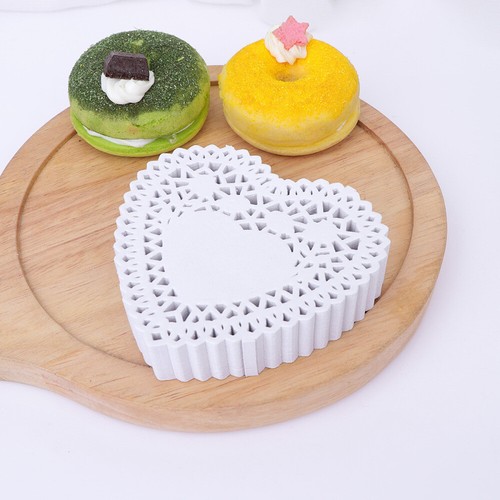 Lace Doilies Paper Wedding Lace Doilies Heart Lace Placemats - Picture 11 of 12