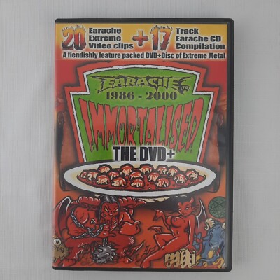 その他 Immortaliser: Earache Records 1986-2000 [DVD] Immortaliser: Earache Records 1986-2000 [DVD]