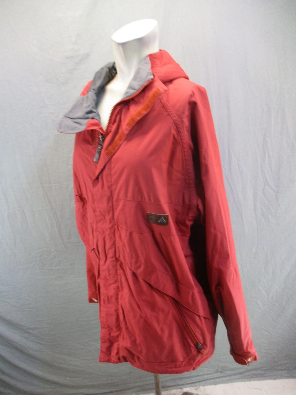 burton dri ride pocket full zip powder snowboard jacket