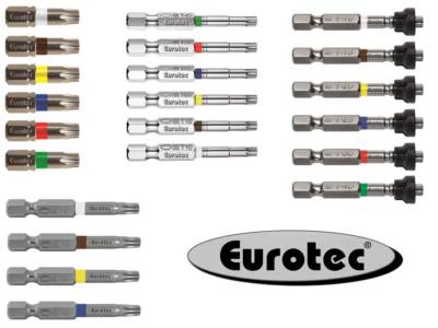 Bits Eurotec Lang Bit Edelstahl Bit Magnet Bit Torx TX10 - TX40 1/4'' x 25 - 50mm
