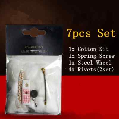 Universal Lighter Repair Diy Zippo 7 pcs New