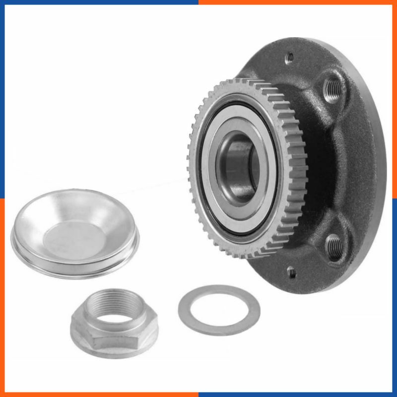 Roulement de moyeu de roue arrière pour Citroën réf 374880 de rechange