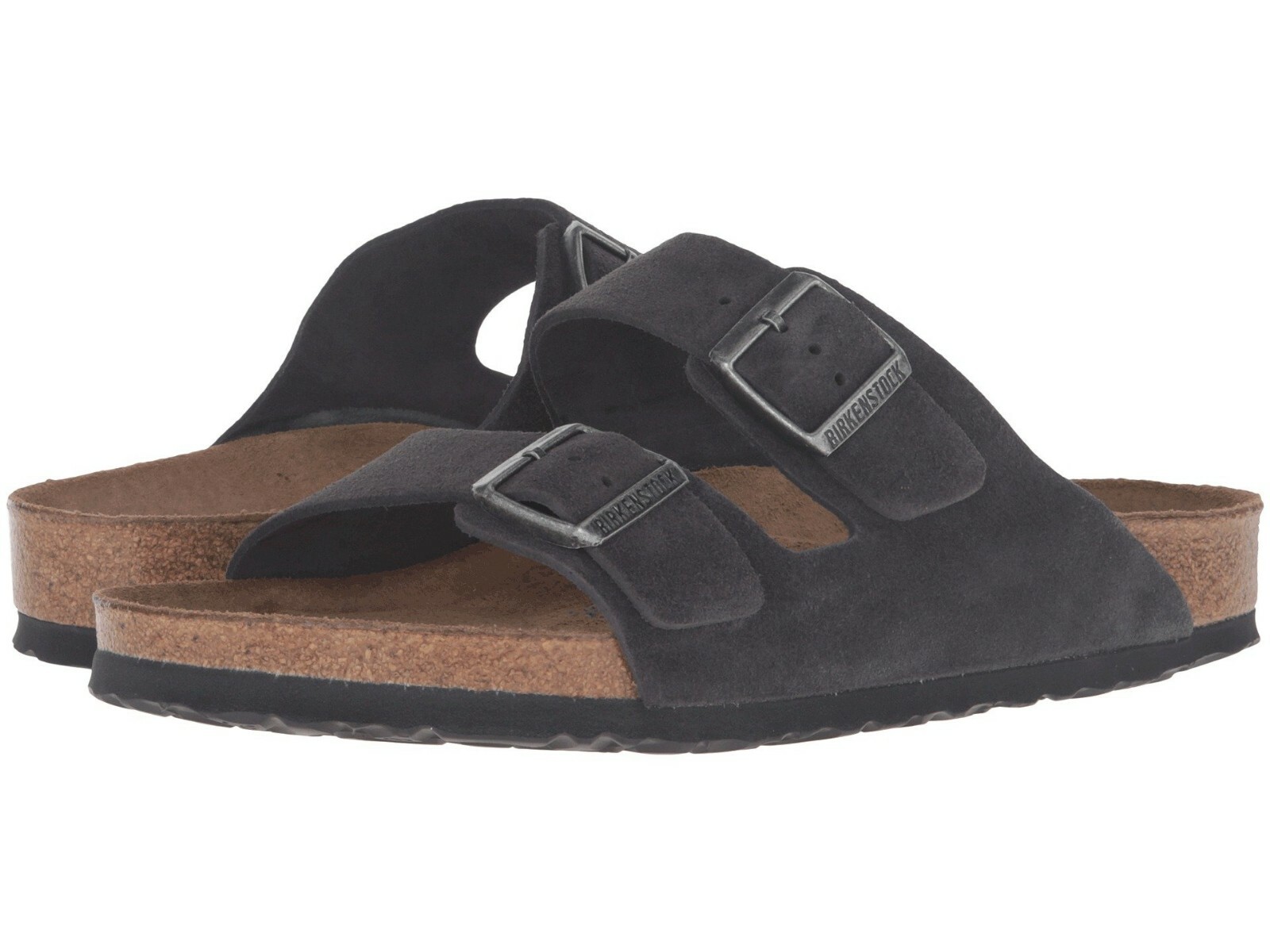 birkenstock velvet grey