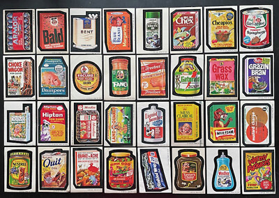 1973 Topps Wacky Packages Original Series 4 Stickers CHOOSE Bum