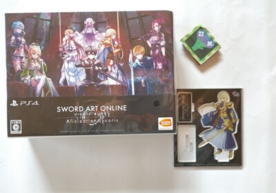 PS4 Sword Art Online Alicization Lycoris Limited Edition Blu-ray & CD Japan