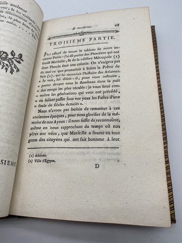 GUYS Marseille Ancienne et Moderne.EO 1786 BEL EXEMPLAIRE - Imagen 6 de 10