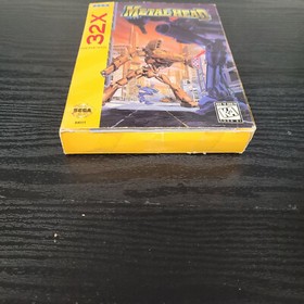 Metal Head MetalHead for Sega Genesis 32X Complete In Box CIB Great Shape