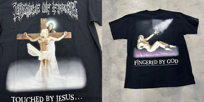 Cradle Of Filth Touched By Jesus T-shirt Double Side | eBay