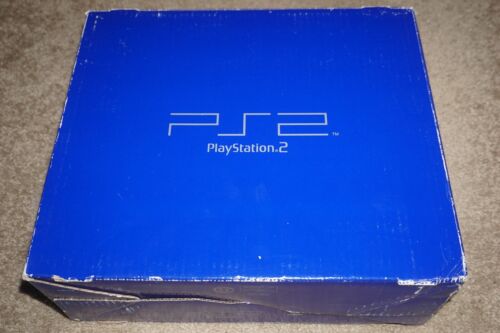 Super Red Sony Playstation 2 System Console Complete CIB European Automobile