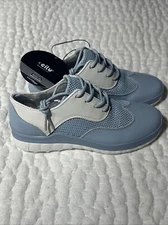 Ccilu Golf Shoes Women’s Size 7 Blue Spikeless