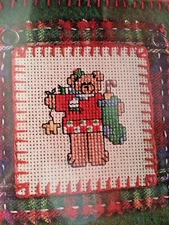 Bear Ornament Counted Cross Stitch Ornament Leisure Arts #113012 New