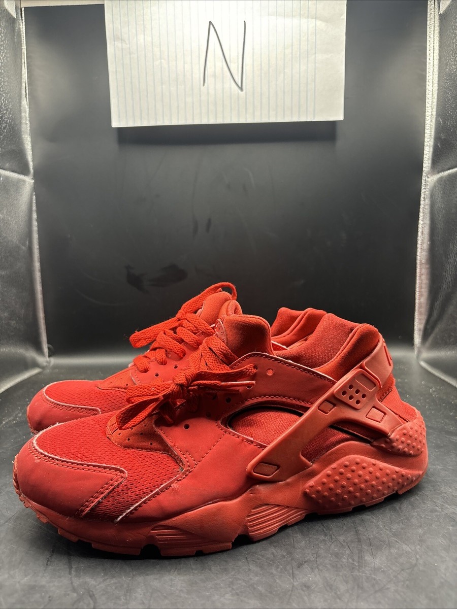 Nike Huarache レッド スパイクシューズ Nike Air HUARACHE Varsity Triple Red sneakers Size 7 Youth | eBay