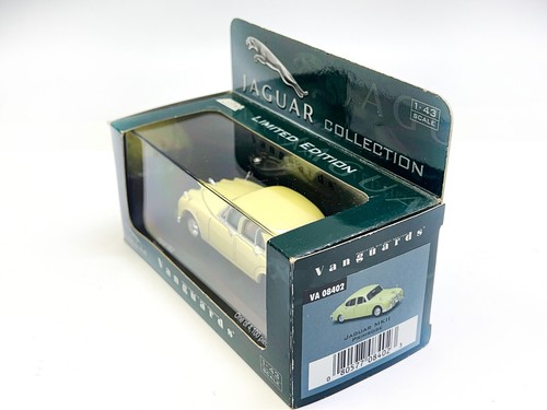 Vanguards Jaguar MKII Primrose diecast model 1:43 VA08402 MIB - Picture 3 of 4