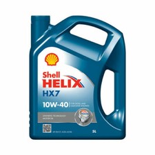 Shell Helix HX7 SAE 10W40 Part Semi Synthetic Car Engine Oil  A3 B4 5L 5 Litres 7.98 per litre