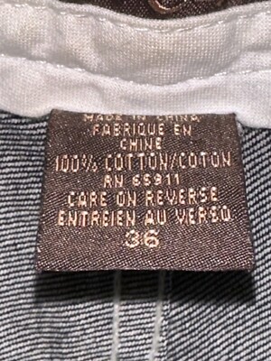 E=MC2 by Ozzie Small denim Blue Jeans size 36 | eBay
