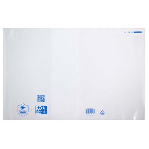 CLEAR Colibri 90 Micron Environmentally Friendly Green Polyethylene Book Cover - Picture 4 of 6