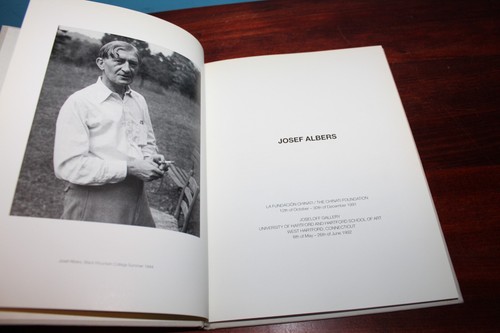 JOSEF ALBERS - 1991 Distel Verlag - art book - 1st Hardcover- - Imagen 2 de 3
