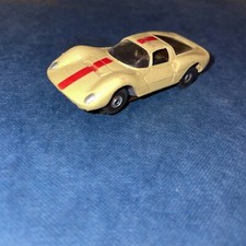 VINTAGE TJET Aurora ThunderJet COBRA GT Model 1375 Yellow SLOT CAR HO WORKING