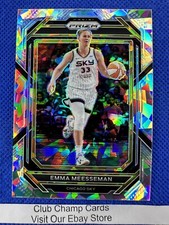 2023 #41 Emma Meesseman WNBA Panini Prizm Basketball Ice Prizm Sky