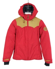 PEAK PERFORMANCE Advansa Thermo Cool Fri Do Jacket Women's SMALL Duck Down Hood