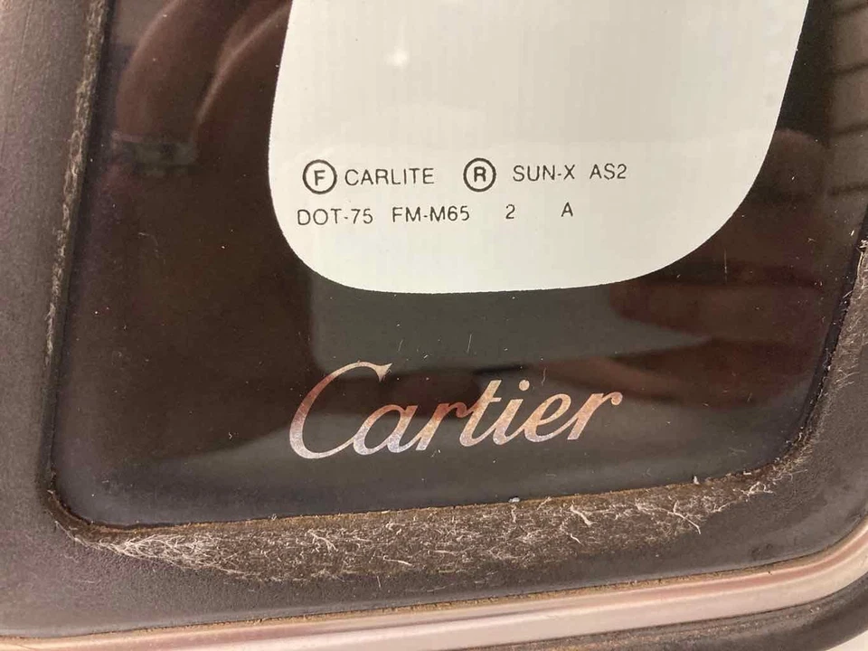 Lincoln Town Car 1992 cuarto trasero de vidrio serie Cartier OEM LH y RH juego de 2 Foto 2 de 4