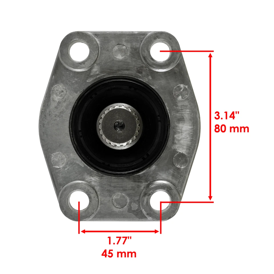 Compatível com Kawasaki Mule SX eixo de transmissão rolamento dianteiro traseiro KAF400 2017 - 2026 - Imagem 3 de 4