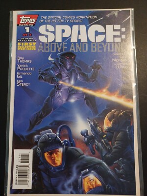 Space Above and Beyond #1 Comic Book Topps TV Show Tie-in Combined Shipping Pics
