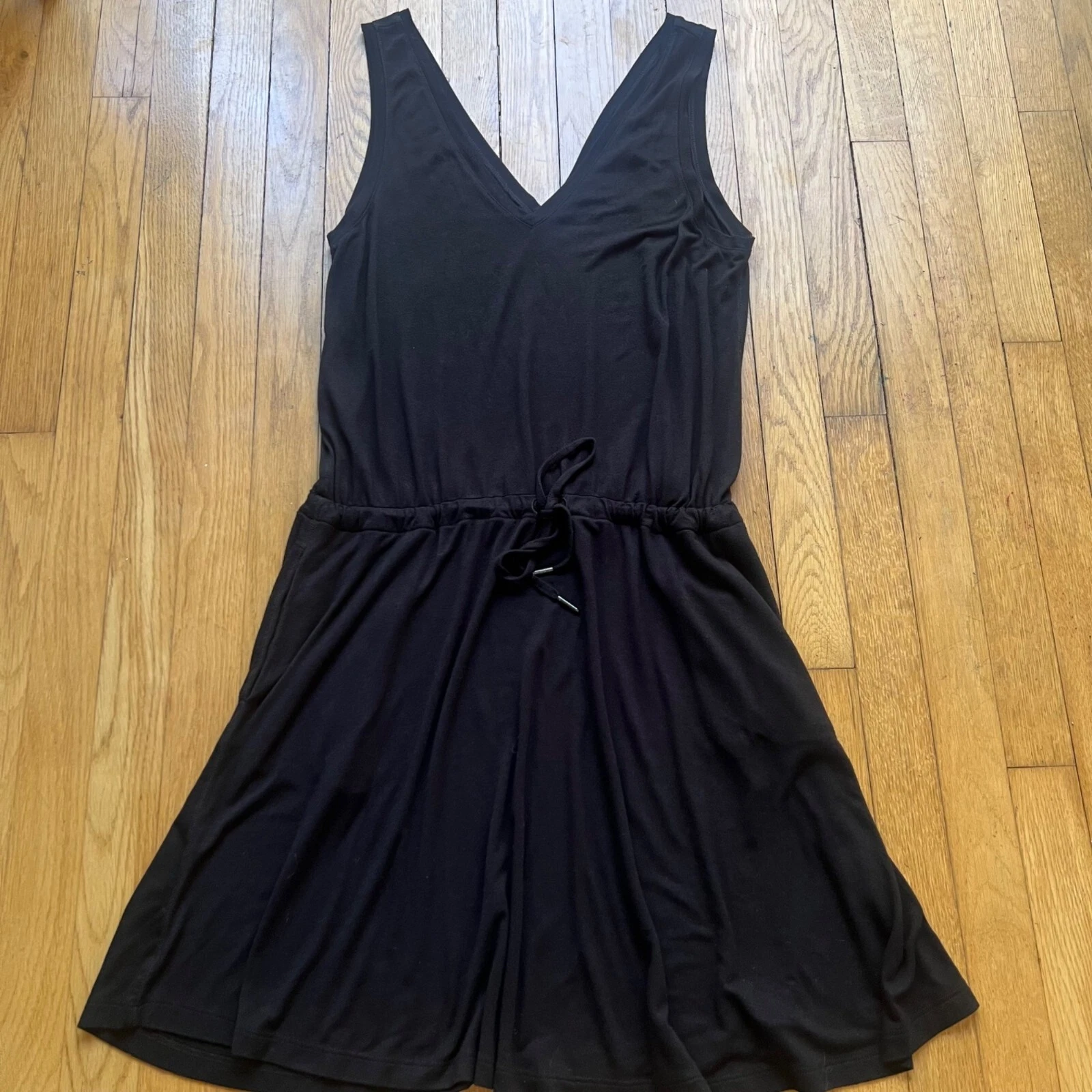 sweaty-betty take it easy sleeveless drawstring waist 