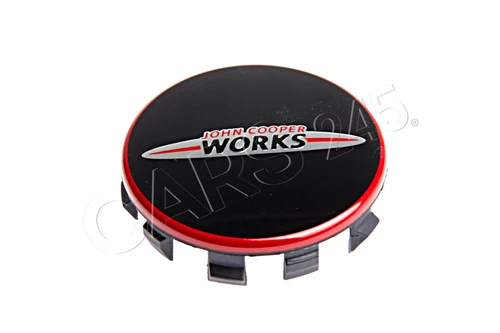 NEW MINI F56 JOHN COOPER WORKS WHEEL CENTER CAP 36106861092 6861092 ORIGINAL - Picture 1 of 3