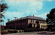 Fort Sheridan IL-Illinois, Postcard-Food Service Building