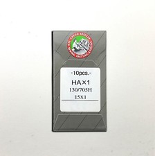 10 Organ 15X1 HAX1 130/705H Needles for Singer 221 Feather weight Sewing Machine