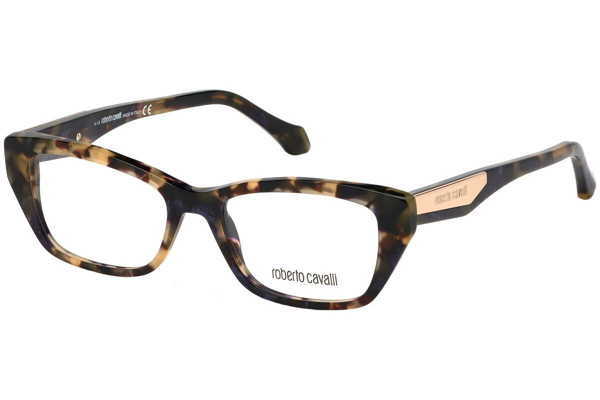 Roberto Cavalli Tortoiseshell Eyewear-optical Roberto Cavalli Designer Eyeglasses RC5017-052 in Tortoise  main image 4