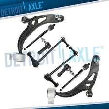 Front Lower Control Arms Ball Joint Tie Rod Sway Bar for 2011-2018 Ford Explorer