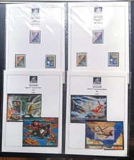 Très Rare Yémen Espace “De Collection” 02 Timbres Ensemble + 04 S / Feuilles MNH