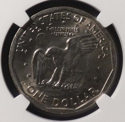 1979-P Susan B. Anthony NGC MS 67 Wide Rim Silky Lustrous PQ GEM